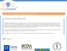 Tablet Screenshot of mymobile-project.eu